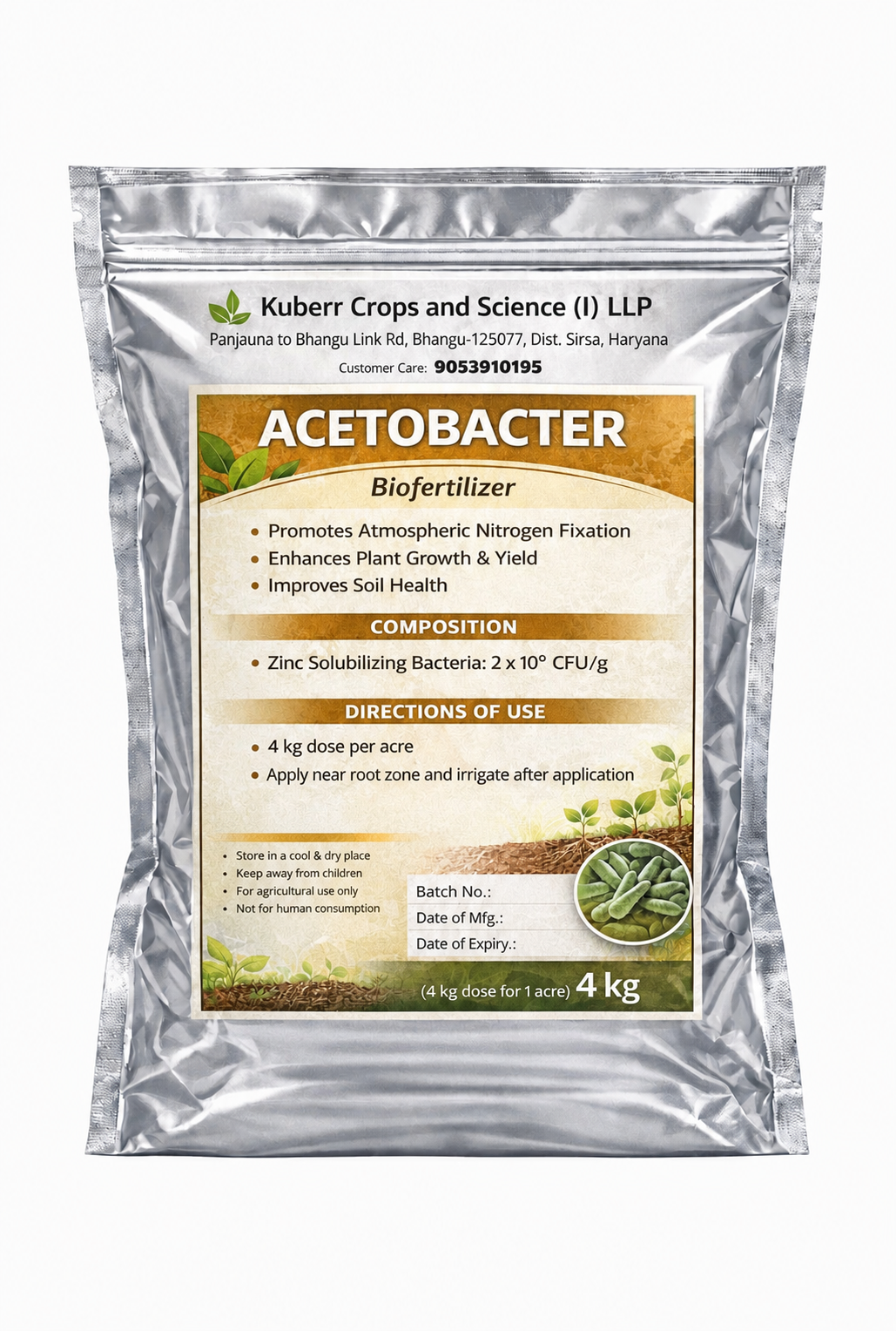 Acetobacter Bio Fertilizer